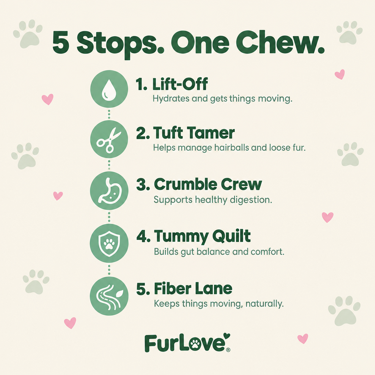 Hairball Support Chew